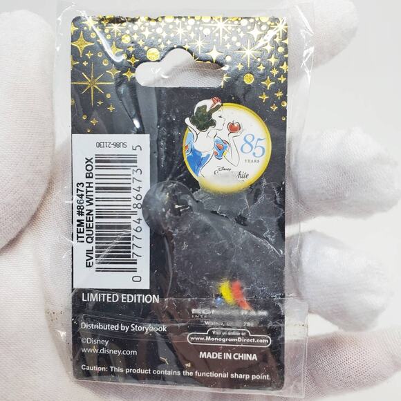 Disney Snow White Evil Queen 85th Anniv. Collectible LE Pin NIP - Picture 7 of 8